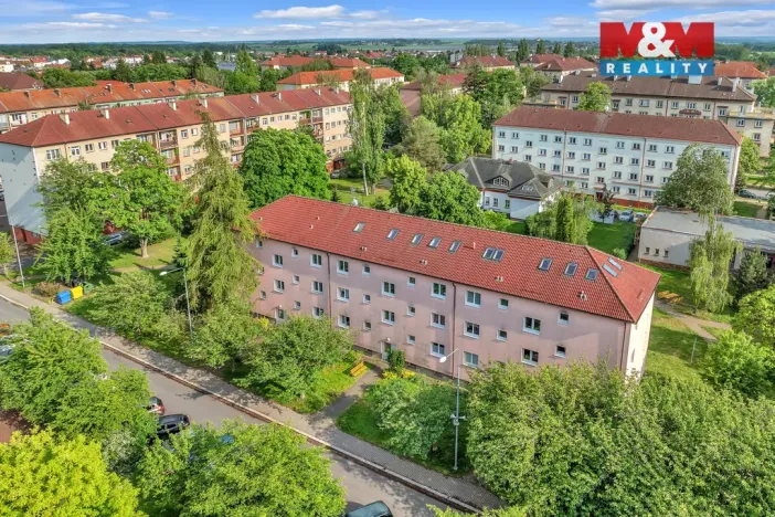 Pronájem bytu 2+1, Pardubice - Zelené Předměstí, Wolkerova, 48 m2