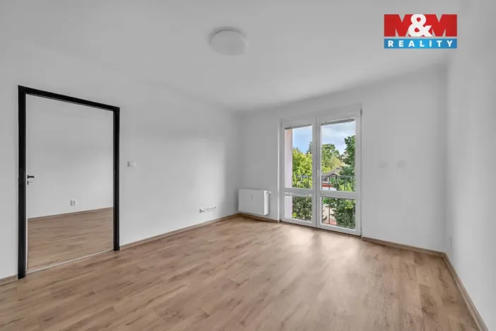 Pronájem bytu 2+1, Pardubice - Zelené Předměstí, Wolkerova, 48 m2