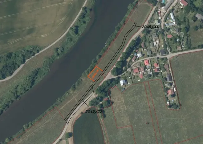Prodej pozemku, Všenory, 601 m2