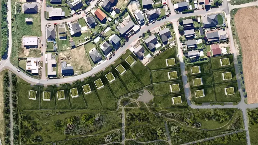 Prodej pozemku pro bydlení, Hrušovany u Brna, Pod Střediskem, 898 m2