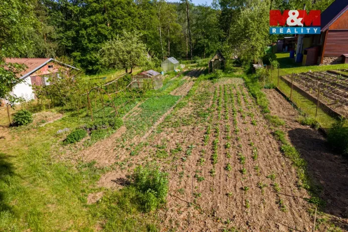 Prodej zahrady, Velhartice, 841 m2