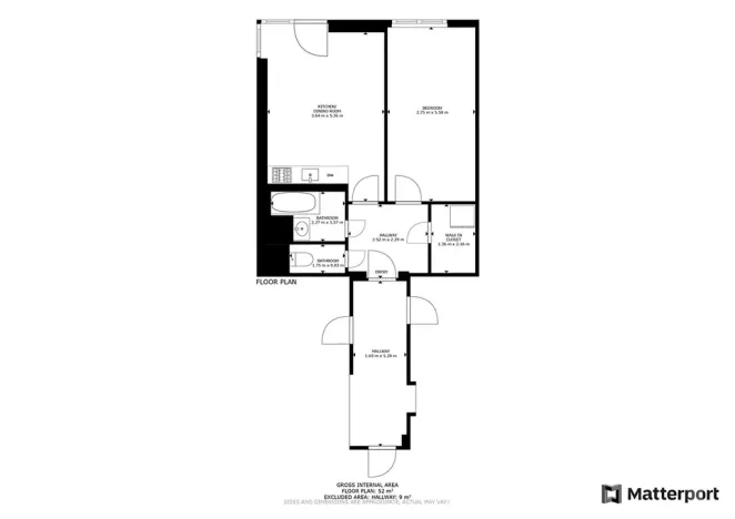 Prodej bytu 2+kk, Praha - Kbely, Pod Nouzovem, 45 m2