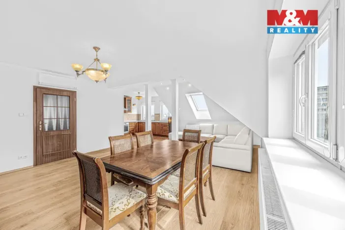 Pronájem bytu 3+kk, Praha - Lhotka, Zálesí, 112 m2