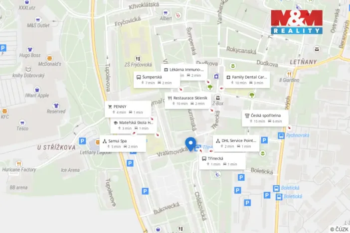 Prodej bytu 2+1, Praha - Letňany, Vratimovská, 56 m2