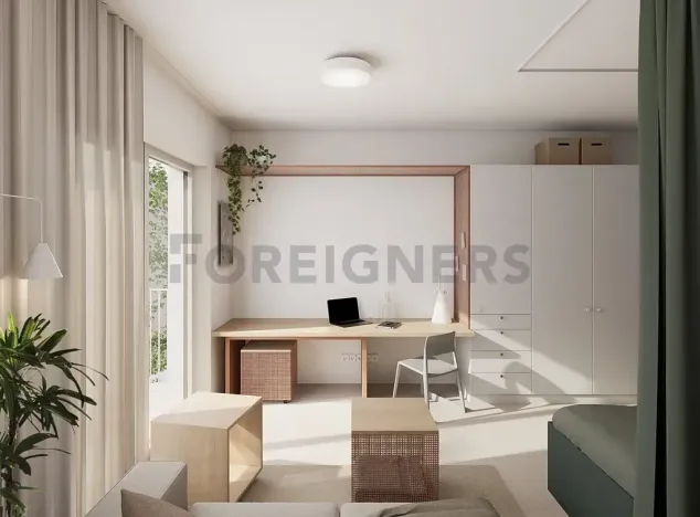Pronájem bytu 1+kk, Brno, Jaselská, 22 m2