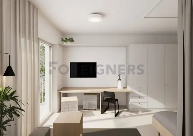 Pronájem bytu 1+kk, Brno, Jaselská, 27 m2