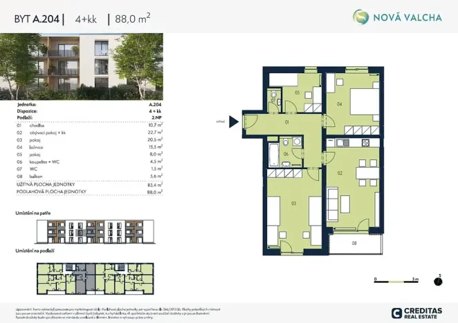 Prodej bytu 4+kk, Plzeň, 84 m2