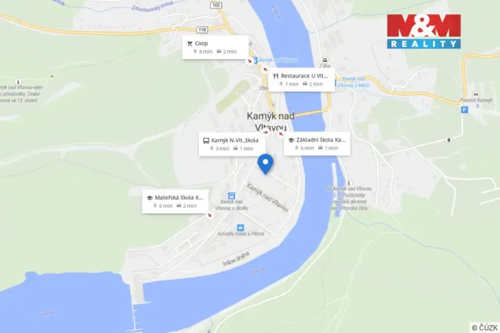 Prodej rodinného domu, Kamýk nad Vltavou, 120 m2