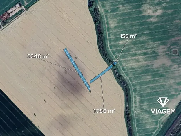 Prodej podílu pole, Babice, 2076 m2