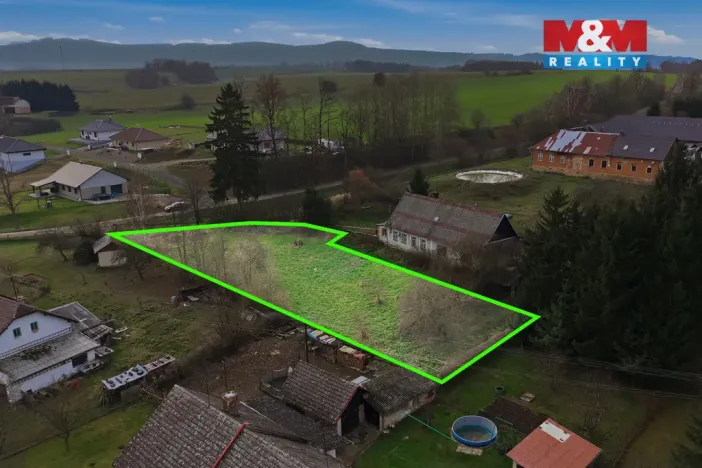 Prodej pozemku pro bydlení, Rychnov na Moravě, 1389 m2