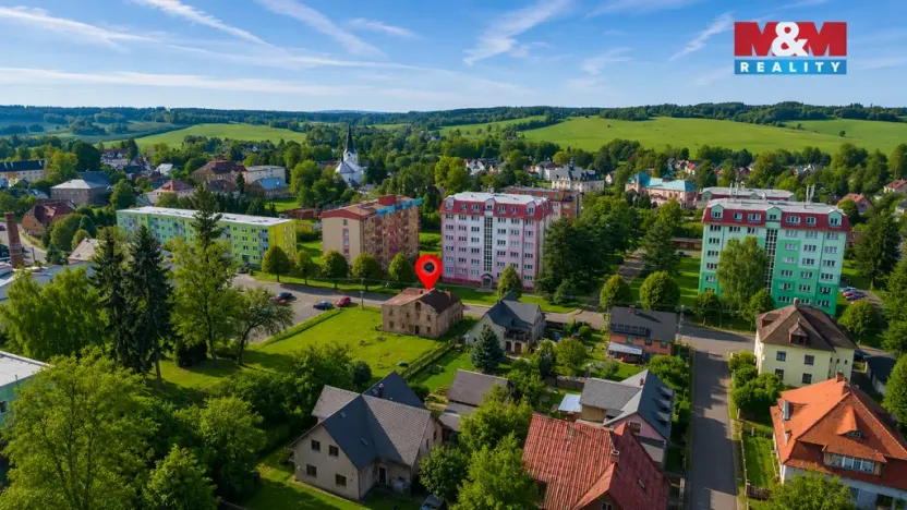 Prodej rodinného domu, Jiříkov - Starý Jiříkov, Svobodova, 200 m2