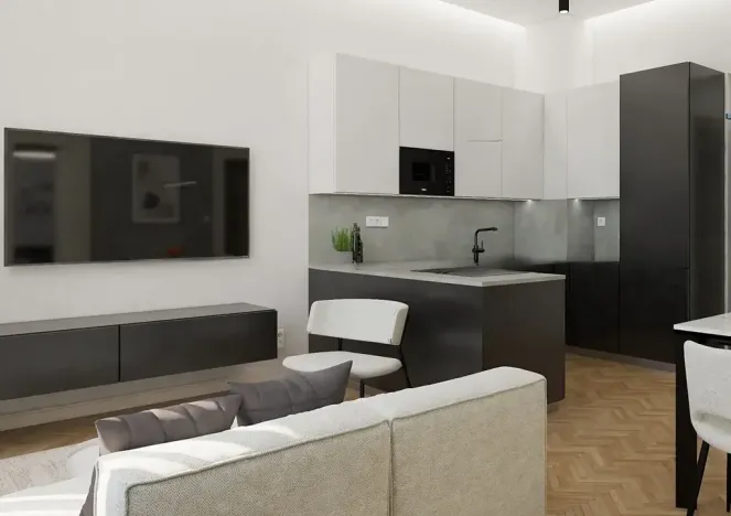 Prodej bytu 2+kk, Praha - Žižkov, Jagellonská, 44 m2