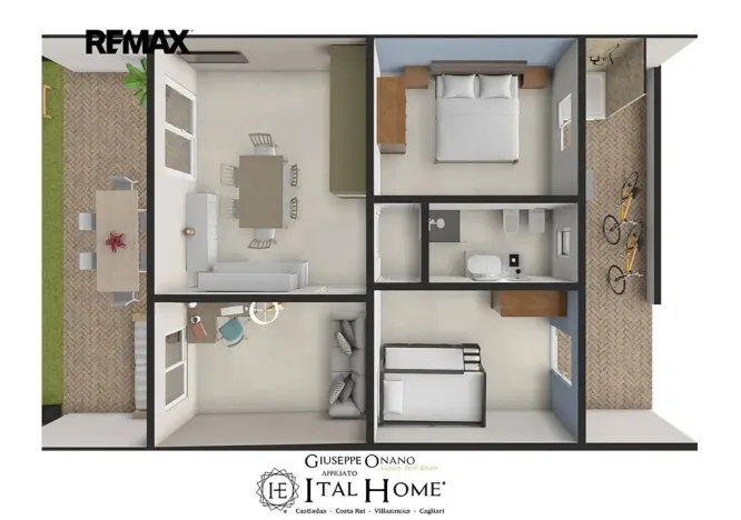 Prodej rodinného domu, Tertenia, Itálie, 76 m2