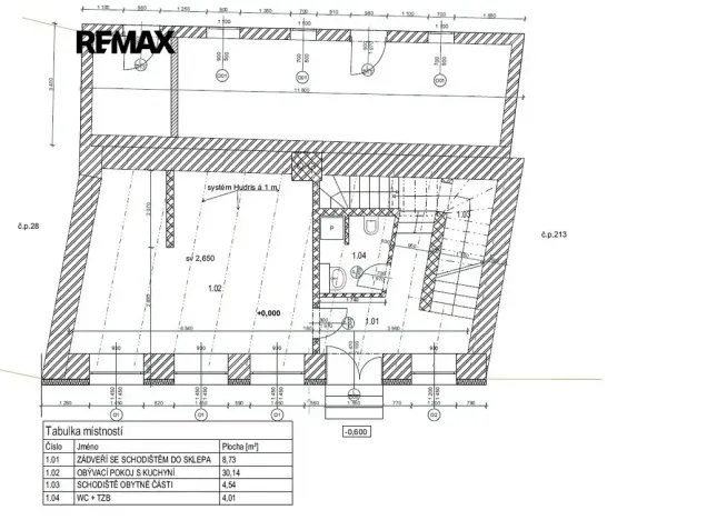 Prodej rodinného domu, Jedovnice, Havlíčkovo náměstí, 87 m2