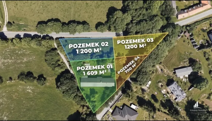 Prodej pozemku, Zbinohy, 1609 m2