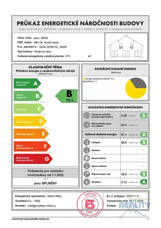 Prodej rodinného domu, Kutná Hora, Vavřinecká, 71 m2