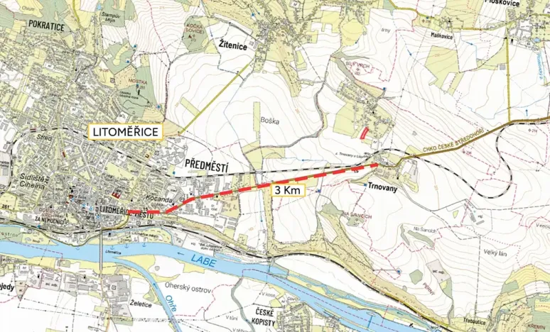 Prodej pozemku pro bydlení, Trnovany, 2733 m2