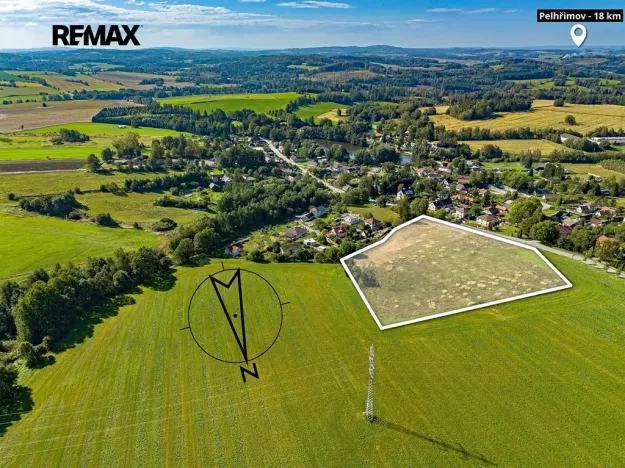 Prodej komerčního pozemku, Humpolec, 7831 m2
