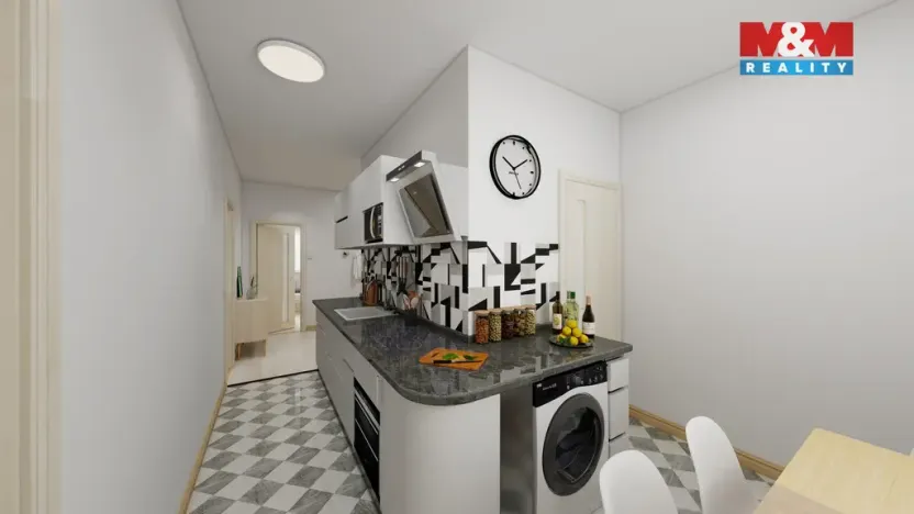Prodej bytu 2+1, Děčín - Děčín III-Staré Město, Rakovnická, 63 m2