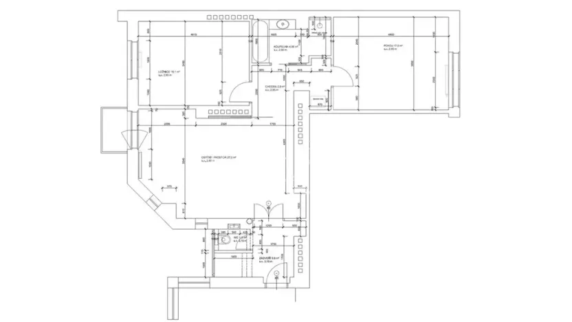 Prodej bytu 3+kk, Praha - Vinohrady, Laubova, 76 m2