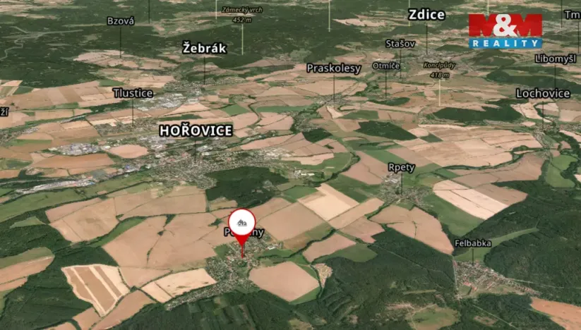 Prodej pozemku pro bydlení, Podluhy, 1040 m2