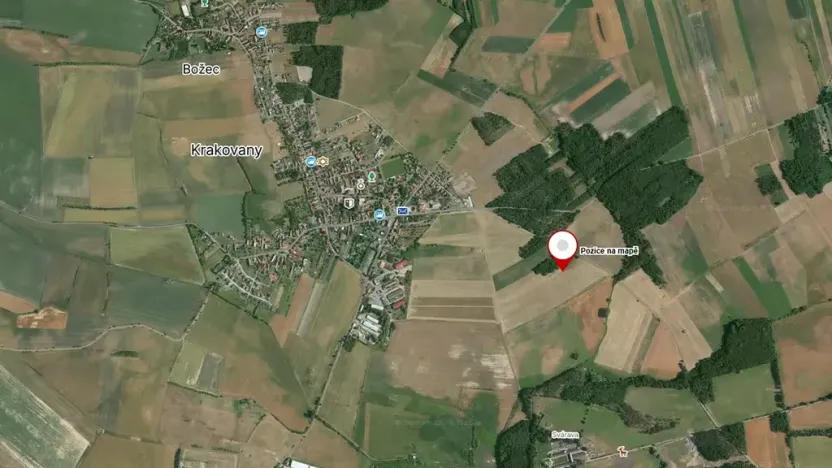 Prodej pozemku, Krakovany, 5461 m2