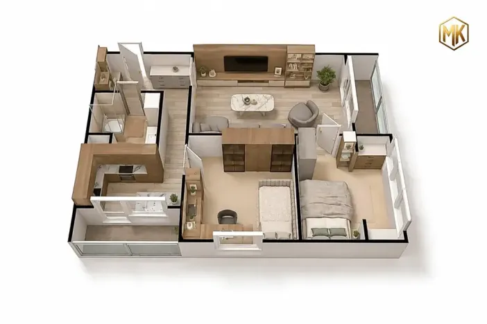 Prodej bytu 3+1, Olomouc, Heyrovského, 65 m2