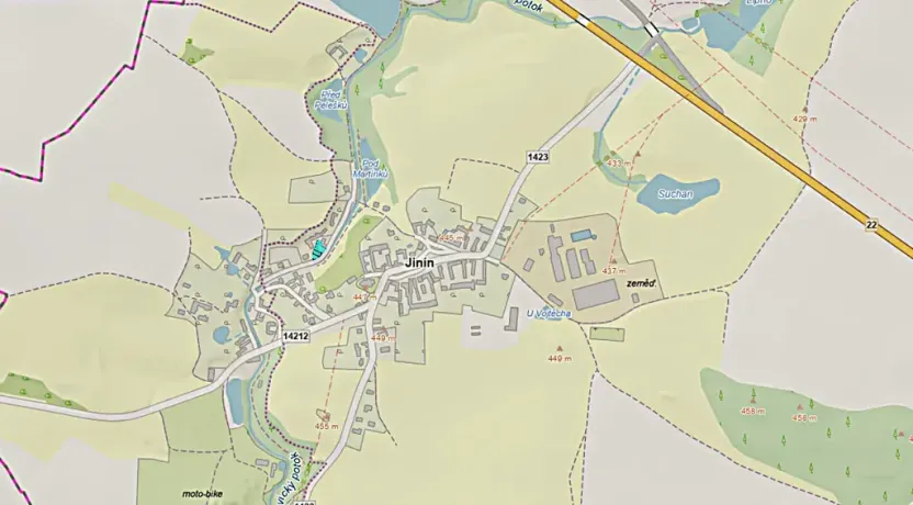 Prodej pozemku pro bydlení, Jinín, 824 m2