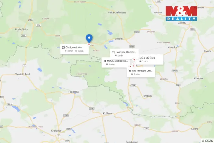 Prodej chalupy, Čistá - Nová Ves, 72 m2