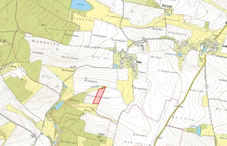 Prodej pole, Bernartice, 15736 m2