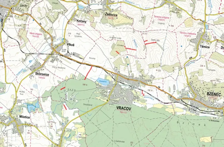 Prodej pole, Bzenec, 20471 m2