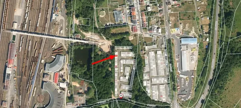Pronájem garáže, Cheb, K Výtopně, 21 m2