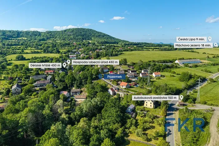 Prodej pozemku pro bydlení, Kozly, 1055 m2