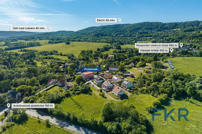Prodej pozemku pro bydlení, Kozly, 1055 m2