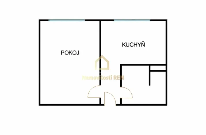 Pronájem bytu 1+1, Frýdek-Místek, Foerstrova, 35 m2