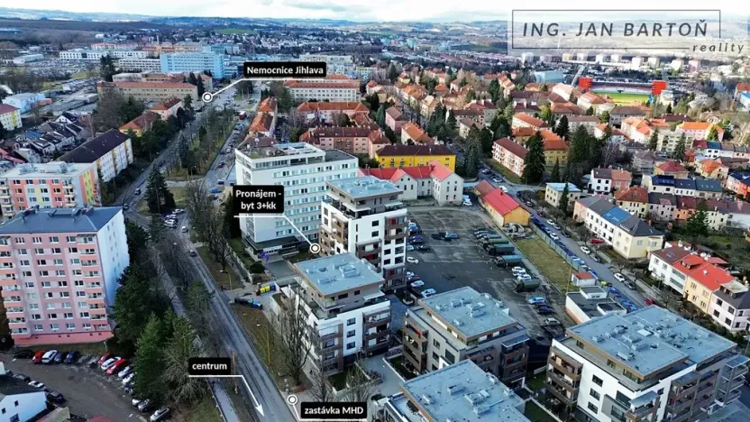 Pronájem bytu 3+kk, Jihlava, Vrchlického, 83 m2