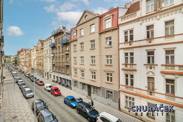 Pronájem bytu 1+kk, Praha - Nusle, Oldřichova, 20 m2