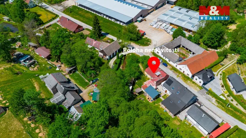 Prodej rodinného domu, Nová Bystřice - Albeř, 71 m2