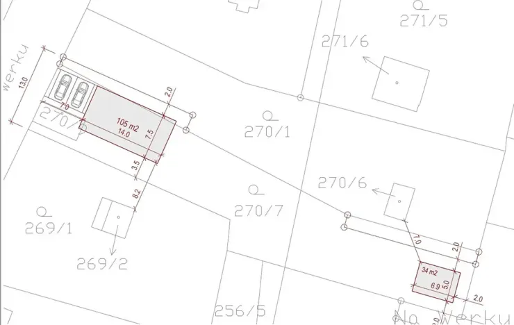 Prodej pozemku pro bydlení, České Budějovice, 847 m2