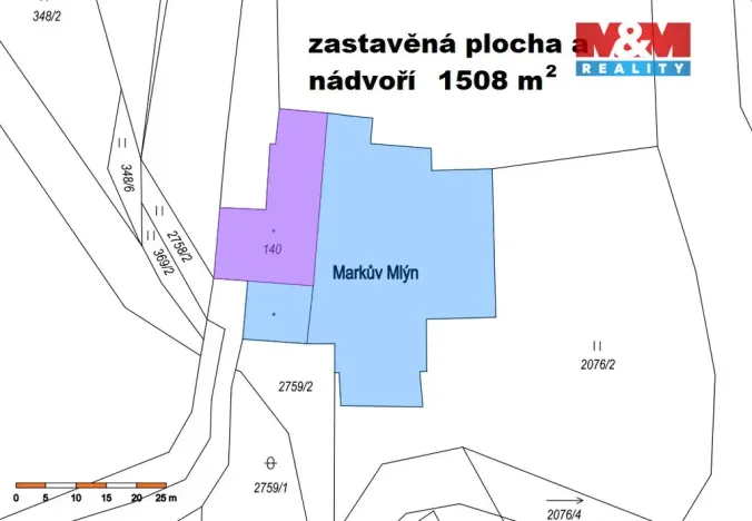 Prodej pozemku pro bydlení, Janovice nad Úhlavou, Mlýnská, 12896 m2