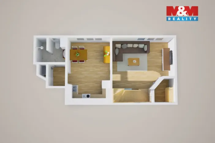 Prodej bytu 3+1, Teplice - Trnovany, Fügnerova, 76 m2