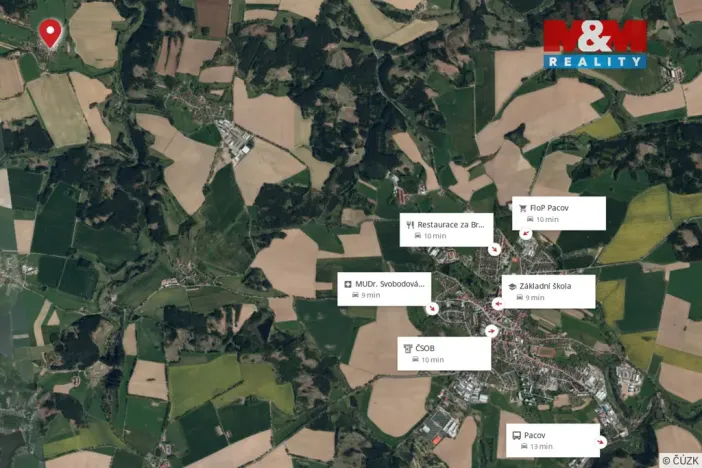 Prodej rodinného domu, Pacov - Zhoř, 75 m2