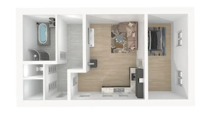 Prodej bytu 2+kk, Chotěšov - Mantov, 65 m2