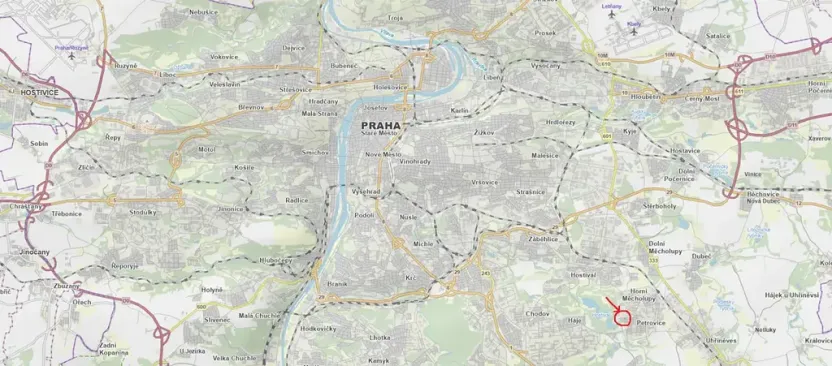 Prodej pozemku, Praha, 991 m2
