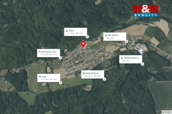 Pronájem bytu 2+1, Nový Jáchymov, Úzká, 62 m2
