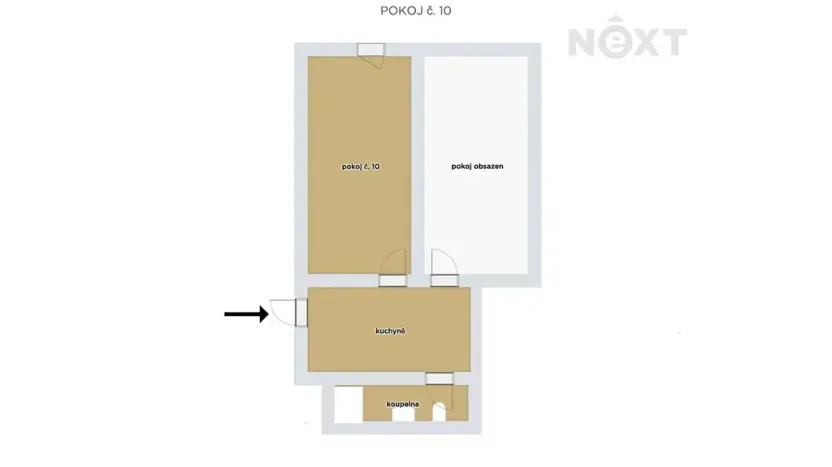 Pronájem bytu 1+1, Olomouc, 8. května, 31 m2