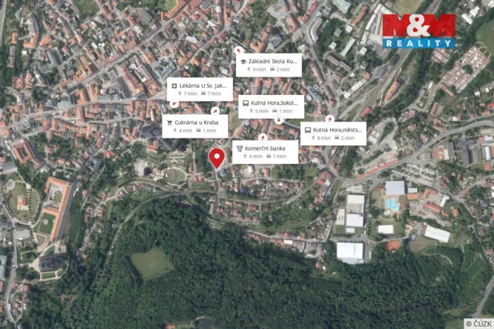 Pronájem bytu 1+kk, Kutná Hora - Kutná Hora-Vnitřní Město, Žižkova brána, 26 m2