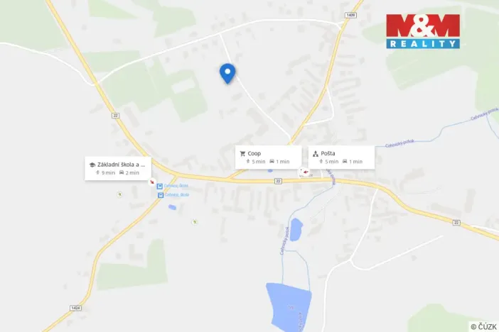 Prodej bytu 2+1, Cehnice, 56 m2