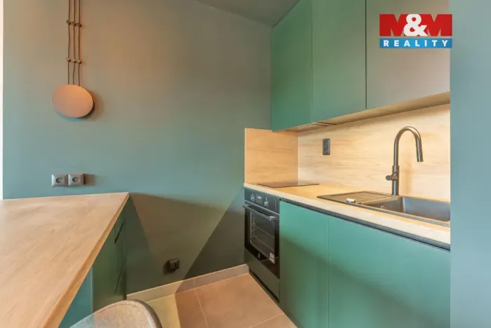 Pronájem bytu 1+kk, Praha - Modřany, Pertoldova, 32 m2
