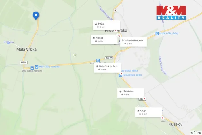 Prodej rodinného domu, Malá Vrbka, 89 m2